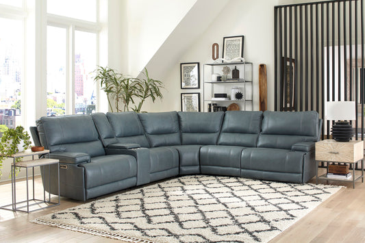 Whitman - 6 Piece Power Reclining Sectional