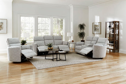 Radius - Power Glider Reclining Console Loveseat