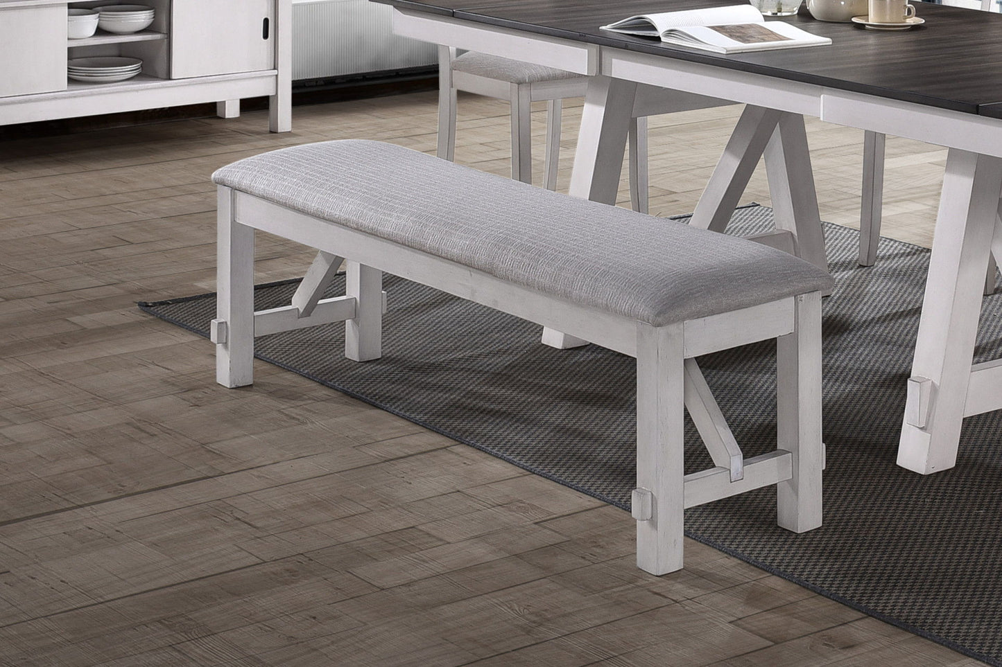 Maisie - Bench - White