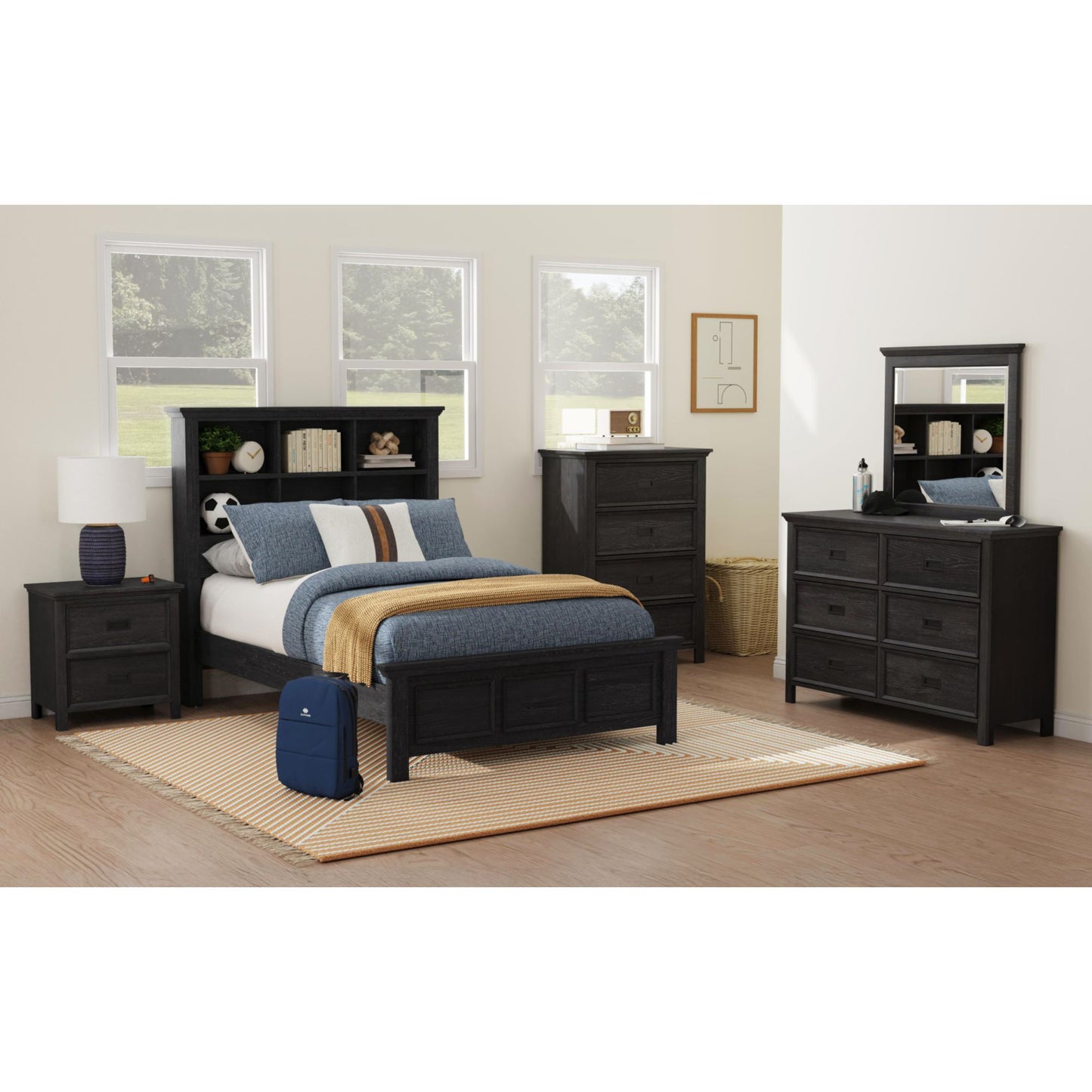 Hampton Kids - Dresser And Mirror Set