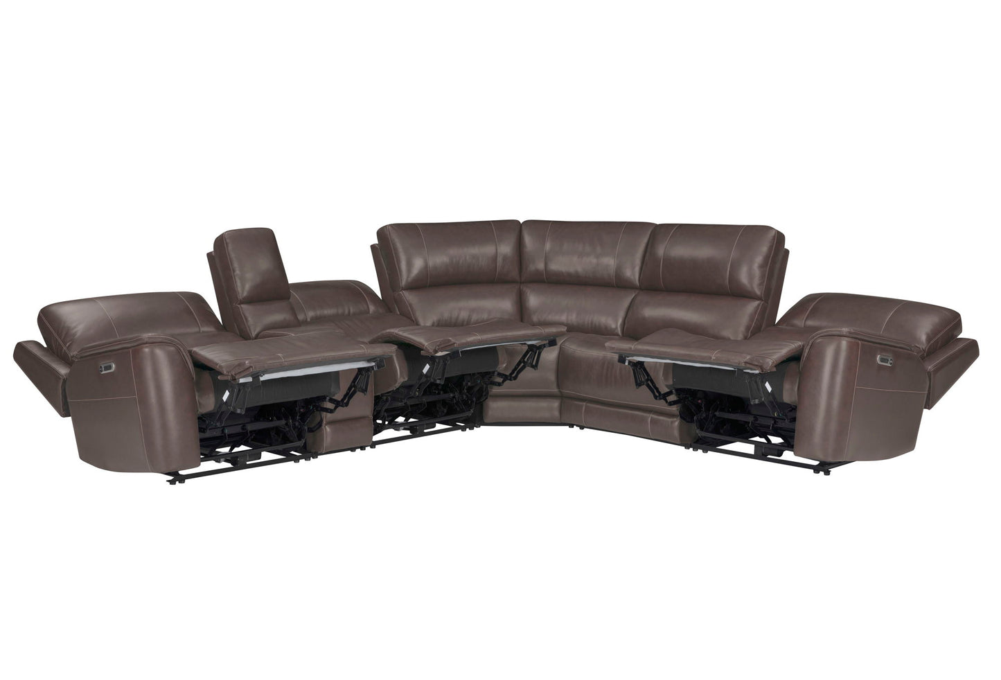 Easton - Power Reclining Sectional With Power Adjustable Headrests