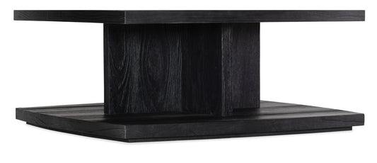 Linville Falls - Shou Sugi Ban Square Cocktail Table - Black