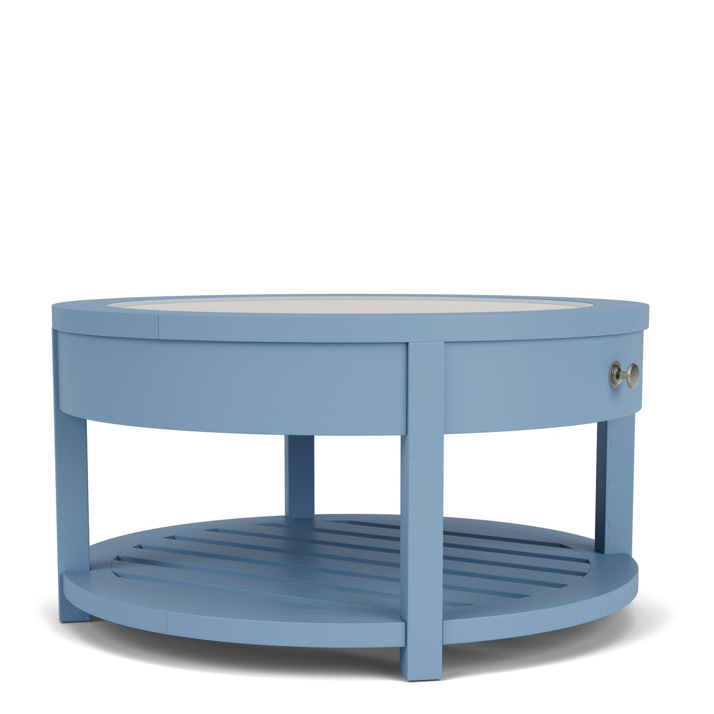 Rosalie - Round Cocktail Table - Blue