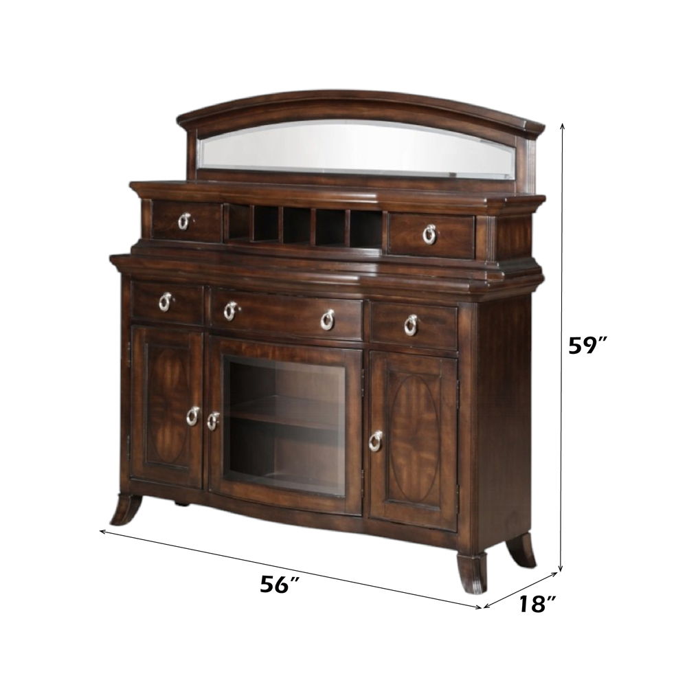 Keenan - 59" Server - Dark Walnut