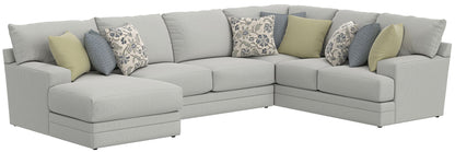 Stockbridge - Sectional With Comfort Coil Seating And 9 Accent Pillows Included