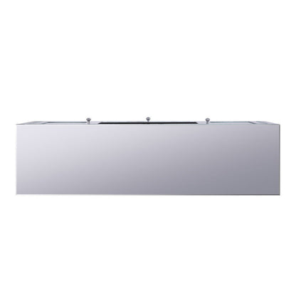 Noralie - TV Stand - Mirrored & Faux Diamonds