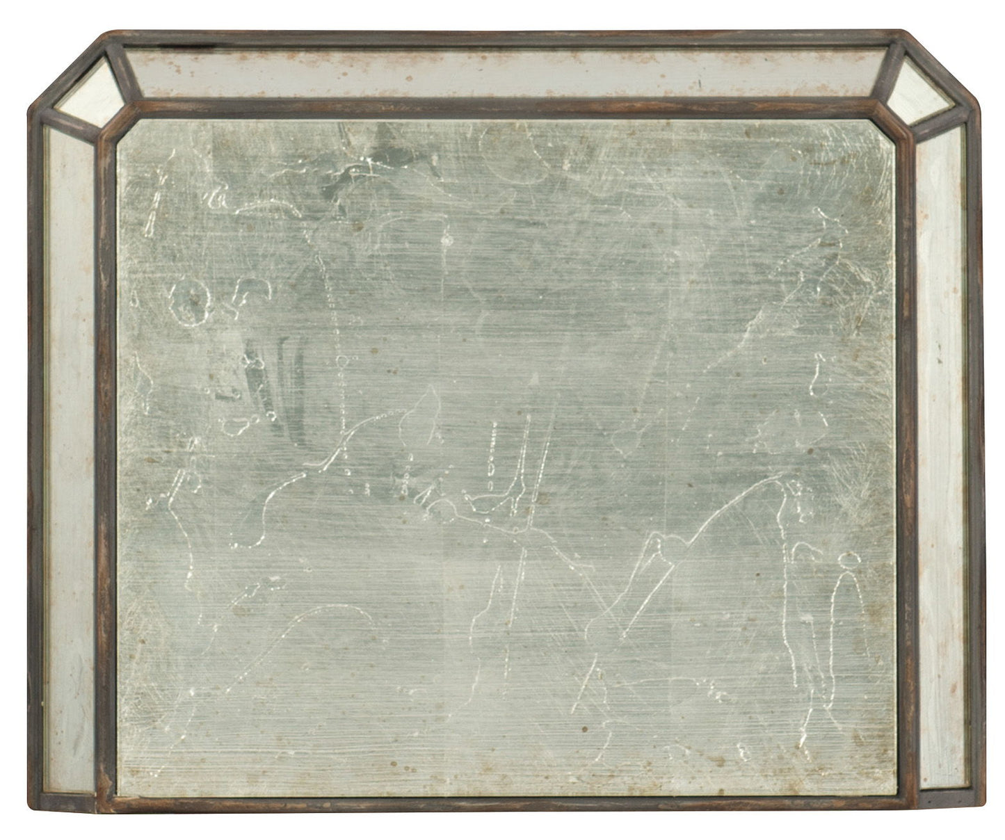 Arabella - Mirrored 3-Drawer Nightstand - Beige