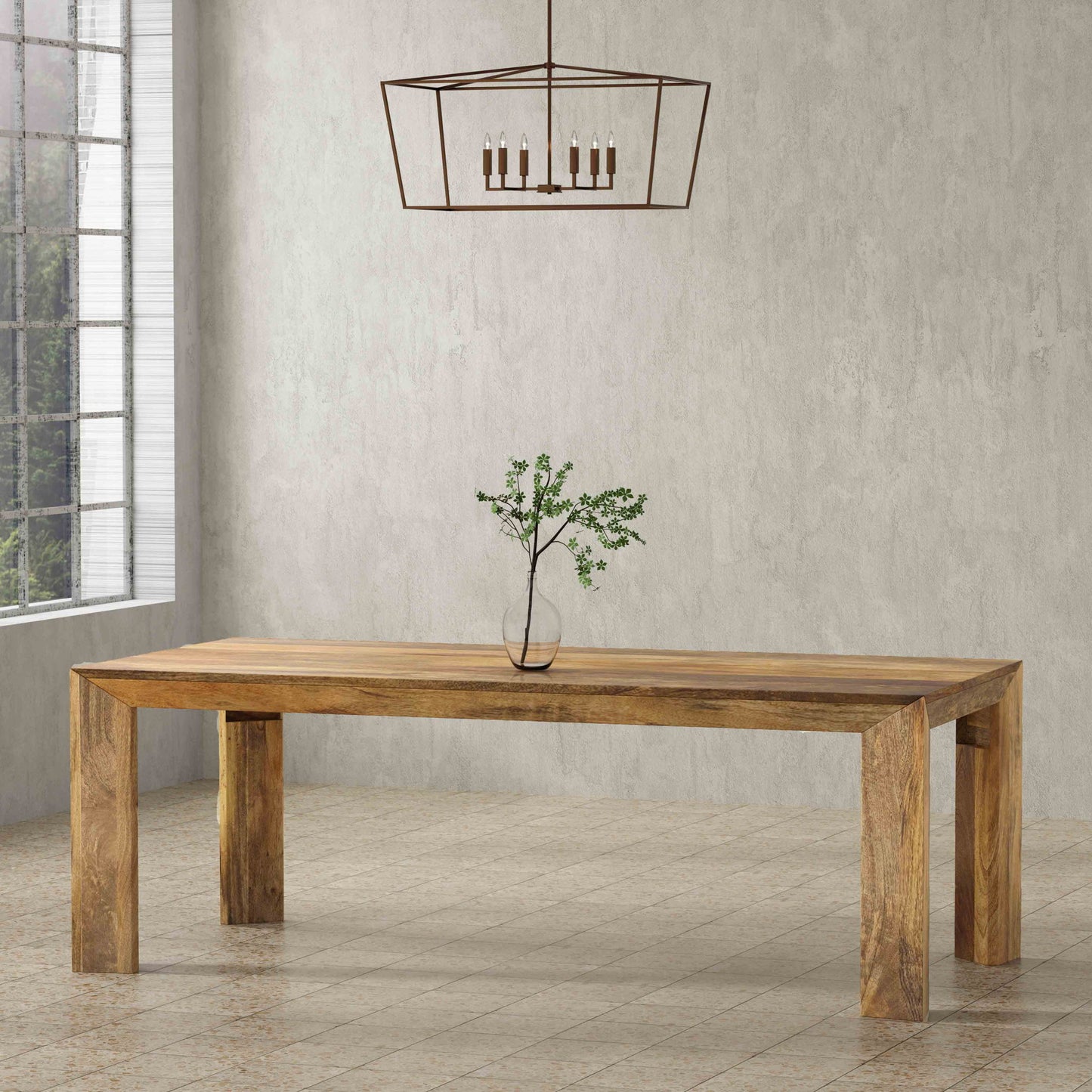 Crossings - Downtown Rectangular Dining Table - Amber