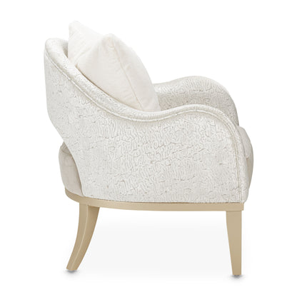 Yvette - Accent Chair - Porcini/Medium Champagne