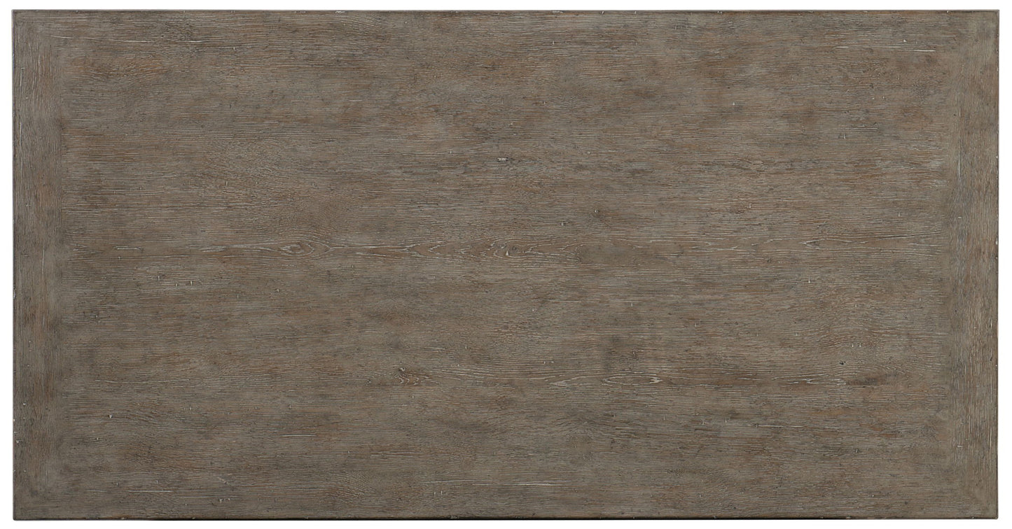 Rustic Glam - Leg Desk - Dark Gray