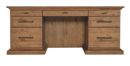 Big Sky - Executive Desk - Light Brown