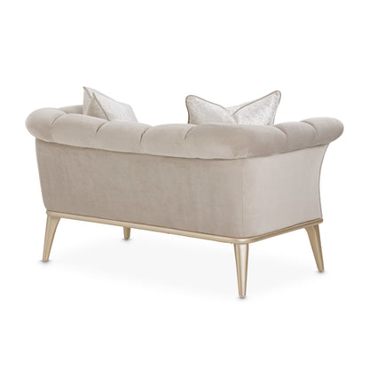 Yvette - Chair and a Half - Porcini/Medium Champagne