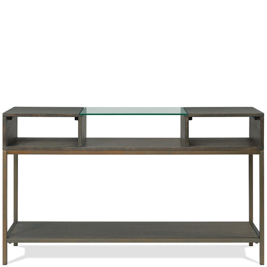 Hyde - Rectangle Console Table - Dark Brown