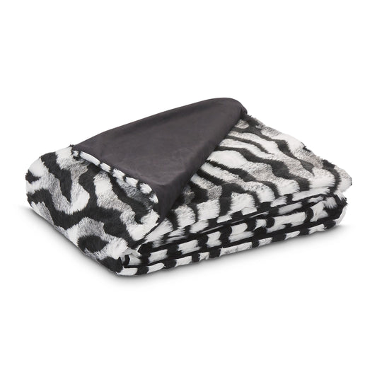 Zephyr - 56" x 72" Throw - Ebony