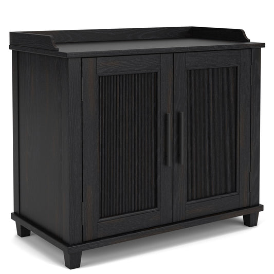 Calhoun - Bachelors Chest - Ebony Whiskey Oak