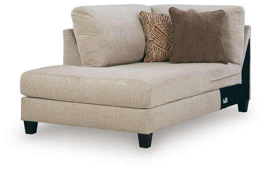 Steelwater Retreat - LAF Corner Chaise - Latte