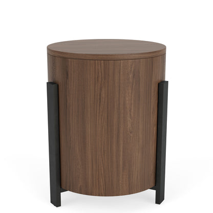 Nova - Chairside Table - Nouveau Walnut