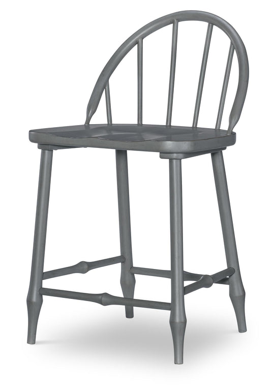 Vintage Market - Windsor Counter Height Chair - Mallard Green