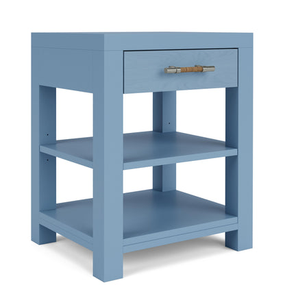 Rosalie - 1-Drawer Nightstand - Blue