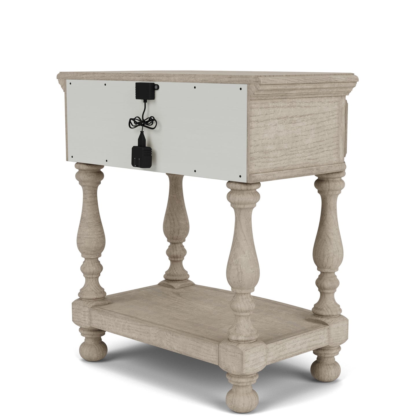Kensington - One Drawer Nightstand - Beige