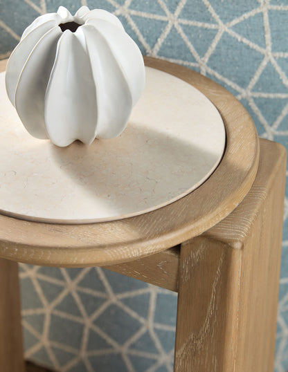 Commerce And Market - Helena Spot Table - Light Brown