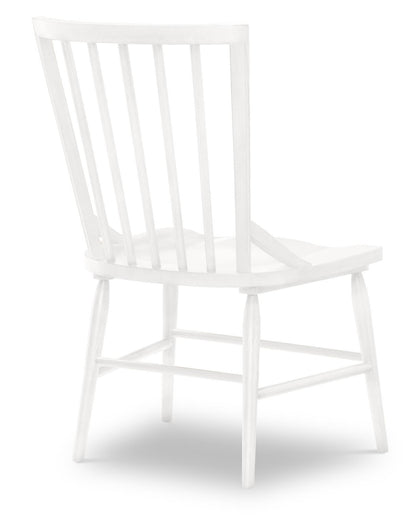 XXX's And OOO's - Windsor Side Chair - Cotton