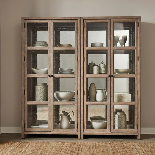 Proximity Place - Bunching Cabinet (Set of 2) - Barley Buff