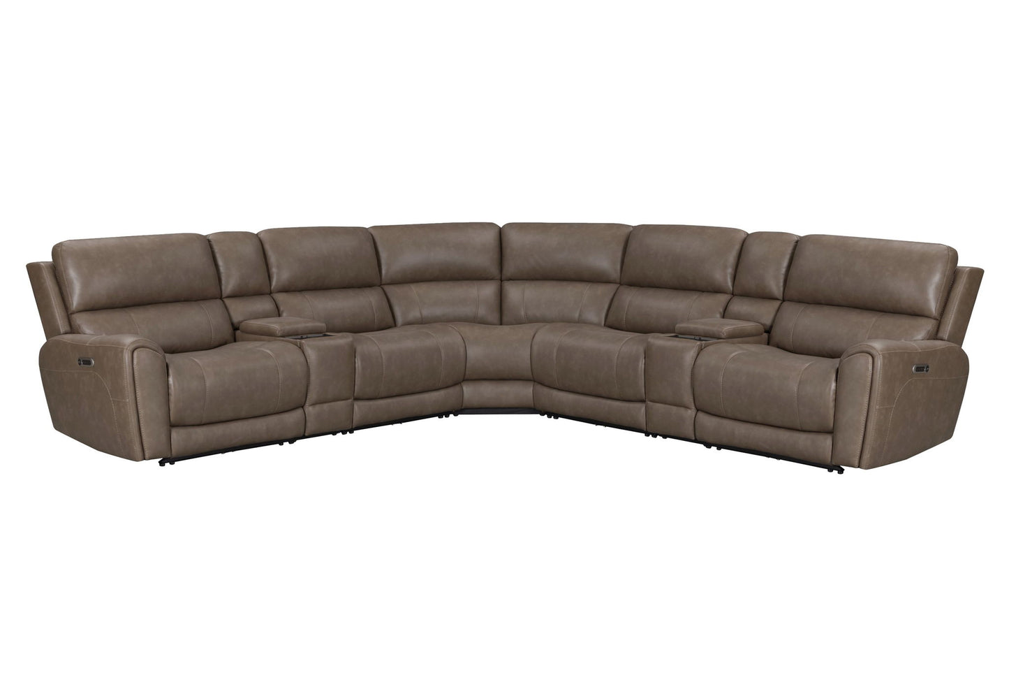 Hancock - Zero Gravity Power Reclining Sectional With Power Adjustable Headrests