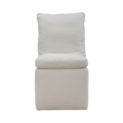 Accent Dining - Accent Dining Chair With Casters