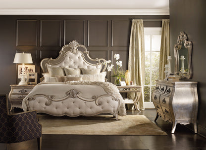 Sanctuary - Shaped Mirror - Pearl Silver