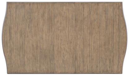Aberdeen - Rectangular Leg Table - Saddle Brown