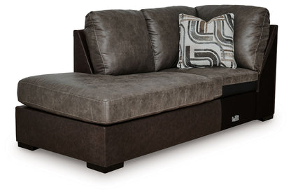 Castille Way - LAF Corner Chaise - Fossil