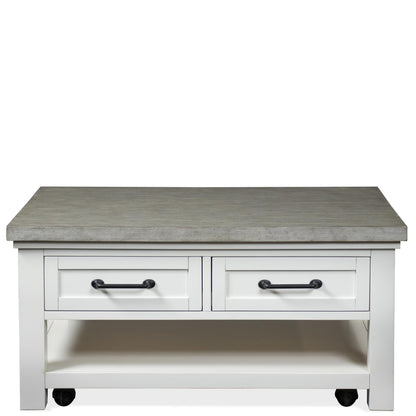 Cora - Small Cocktail Table - Cloud / Fog