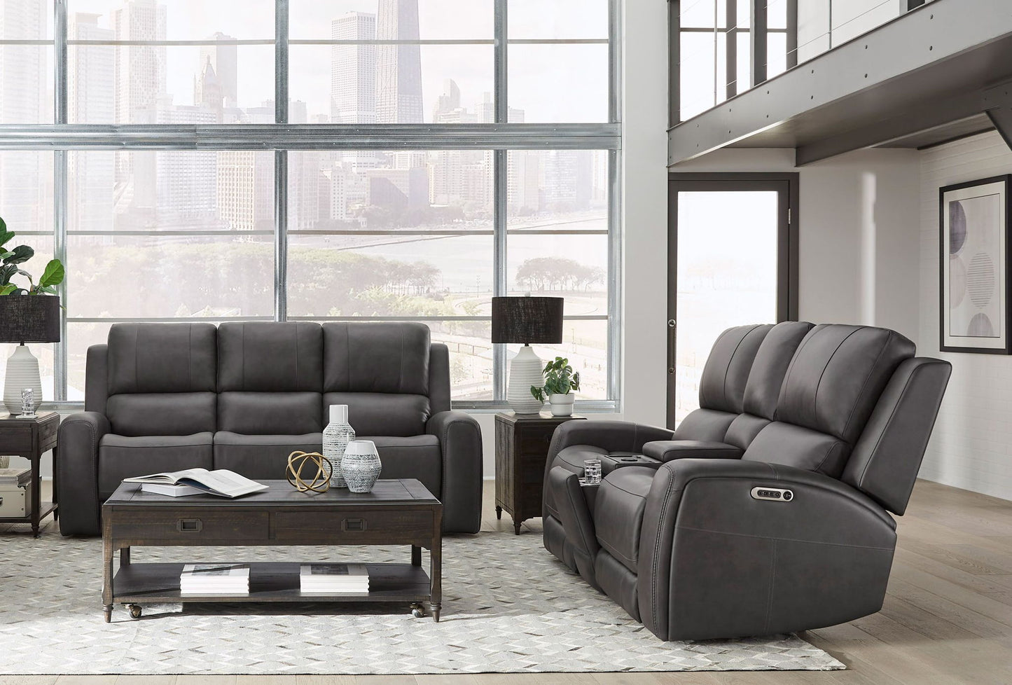 Belmont - Zero Gravity Power Reclining Living Room Set
