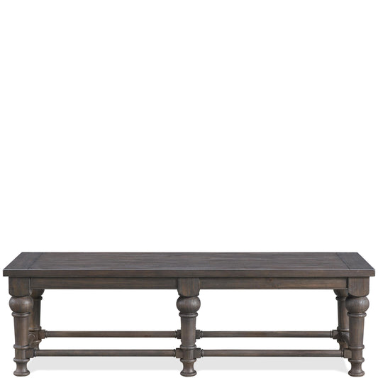 Harper - Dining Bench - Matte Black