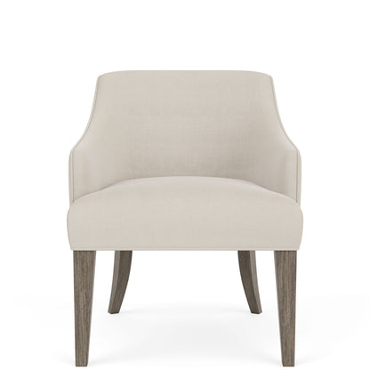 Sariel - Upholstered Host Chair (Set of 2) 2" - Gray