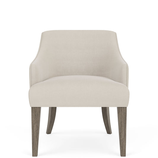 Sariel - Upholstered Host Chair (Set of 2) 2" - Gray