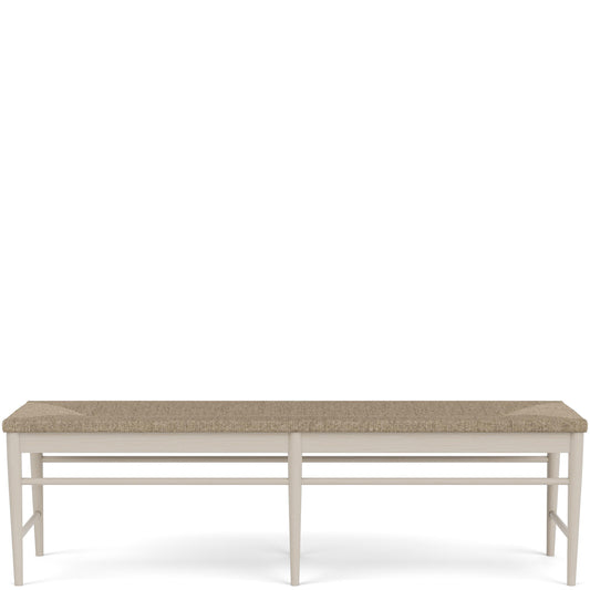 Laguna - Rush Seat Dining Bench - Beige