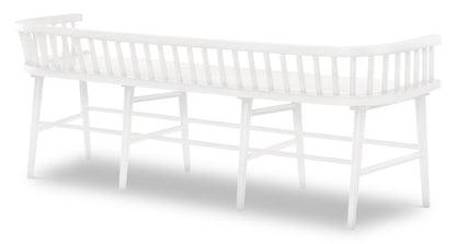 XXX's And OOO's - Windsor Dining Bench