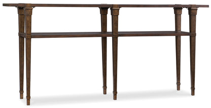 Commerce And Market - Skinny Console Table - Dark Brown