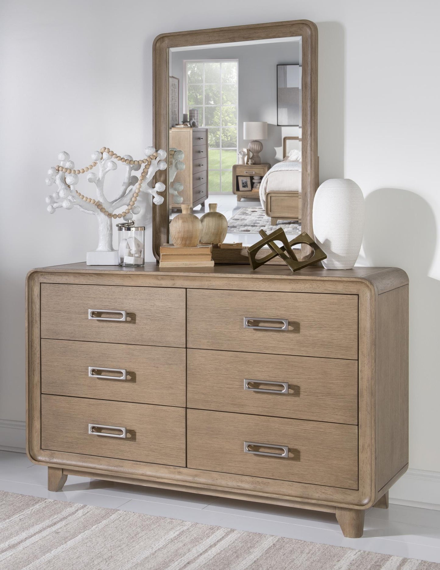 Theo - 6 Drawer Dresser - Desert Oak