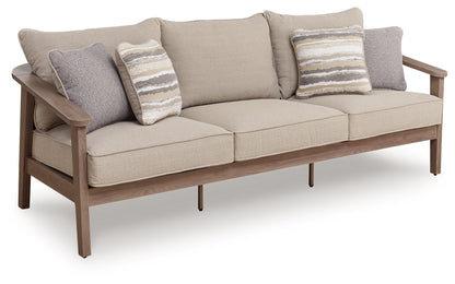 Harmony Headlands - Sofa With Cushion - Natural / Gray