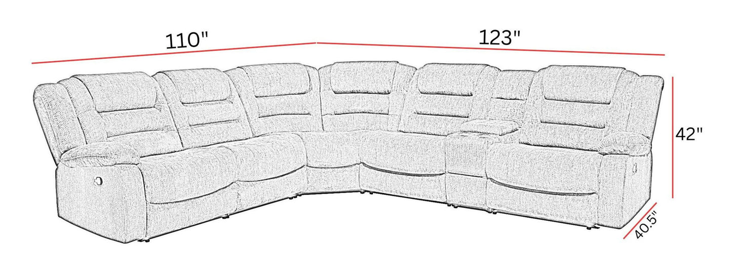 Bolton - Modular Reclining Sectional
