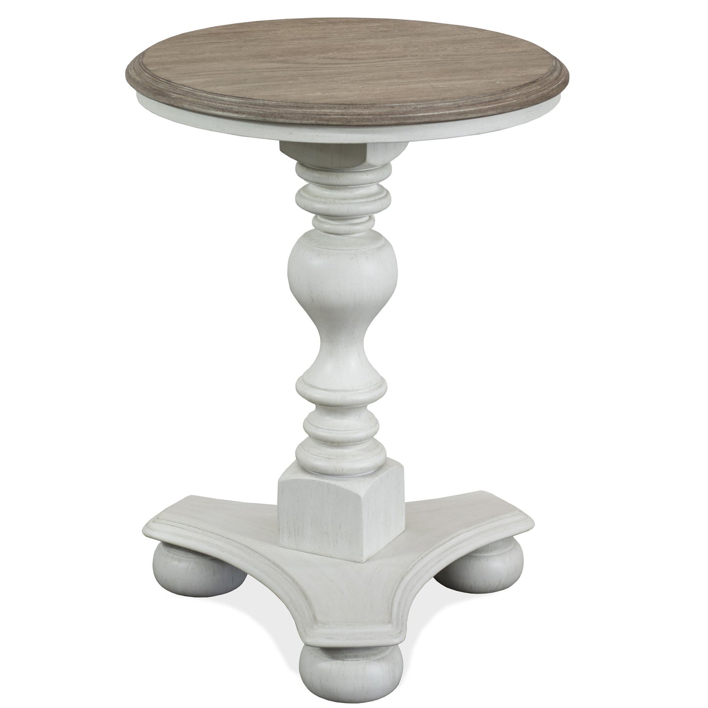 Jameson - Round Side Table - White