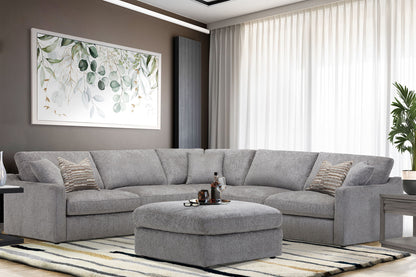 Surrender - 5 Piece Modular Sectional - Burmese Nature