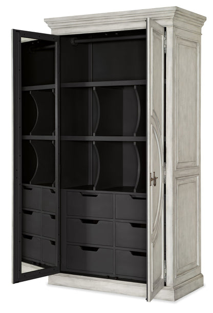 Boheme - Bilzen Wardrobe - Pearl Silver