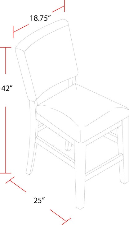 Sundance Dining - Upholstered Counter Chair (Set of 2) - Sandstone