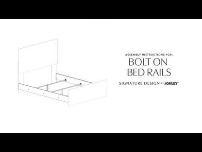 Ralinksi - Queen Panel Rails - Gray
