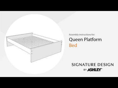 Onita - Twin Platform Bed Panels - Natural